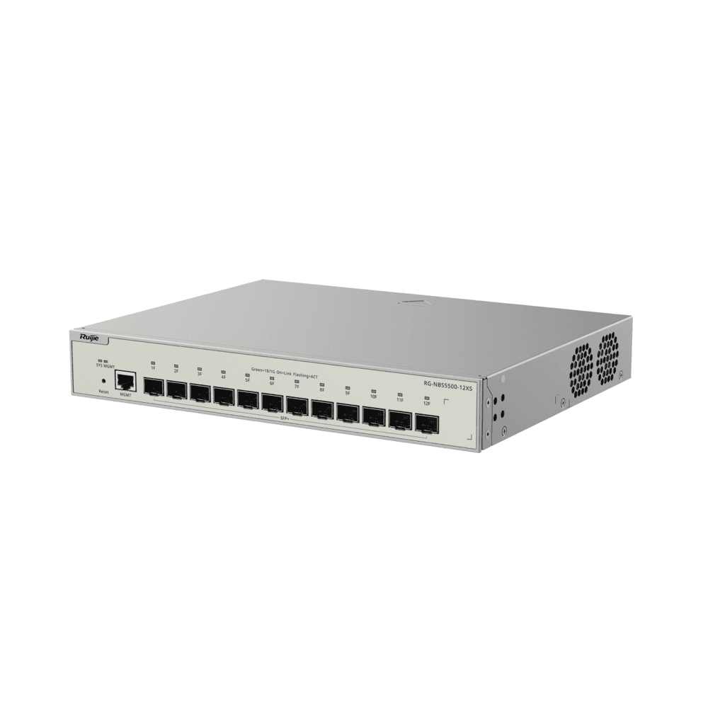 Switch Ruijie Reyee RG-NBS5500-12XS L3 Full 10G | 12 Puertos SFP+ | Core Data Center / ISP