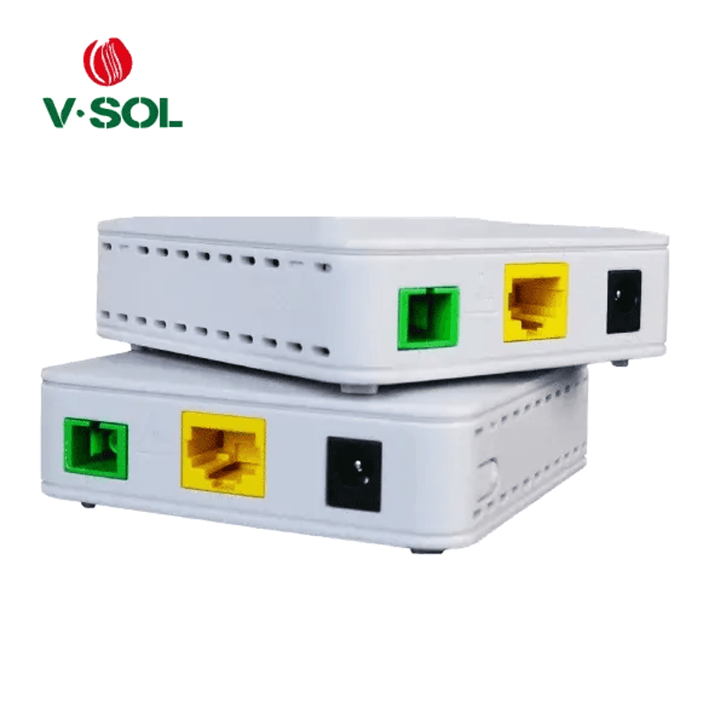 ONU V-SOL V2801SG GPON/EPON Bridge | 1 Puerto SC/APC + 1 Puerto LAN Gigabit | ONU FTTH