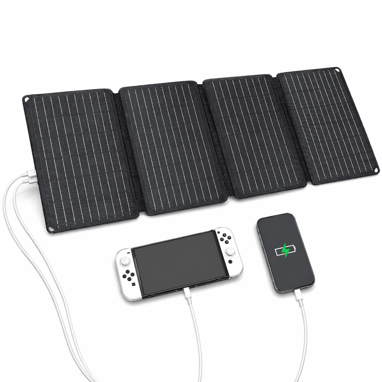 Cargador Solar Plegable Xmart XPV-FOLDCHGR-36W 36W | Panel Solar Portátil USB para Dispositivos