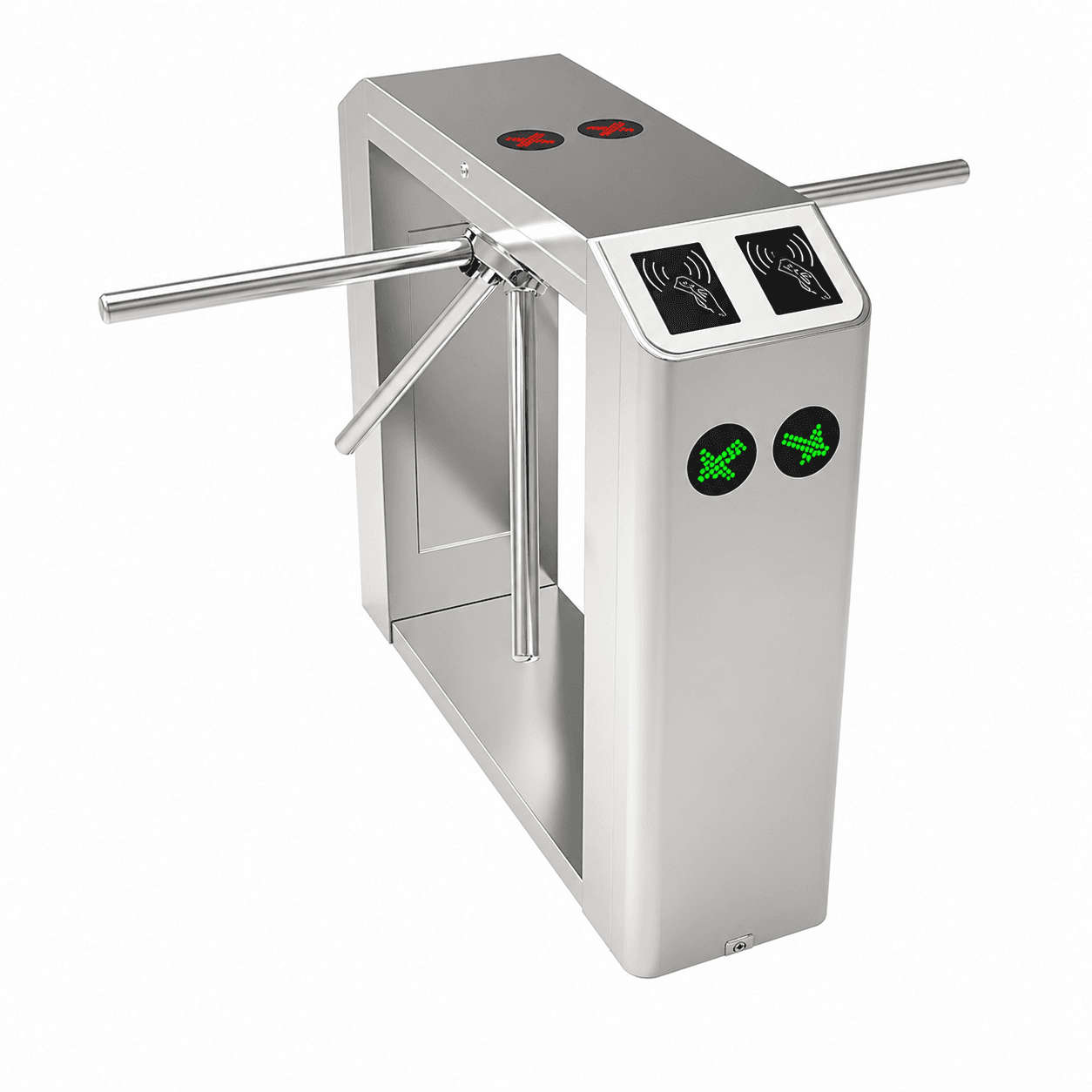 ZKTeco Serie TS2200 Pro | Torniquetes Trípode de Alto Flujo con Diseño Premium