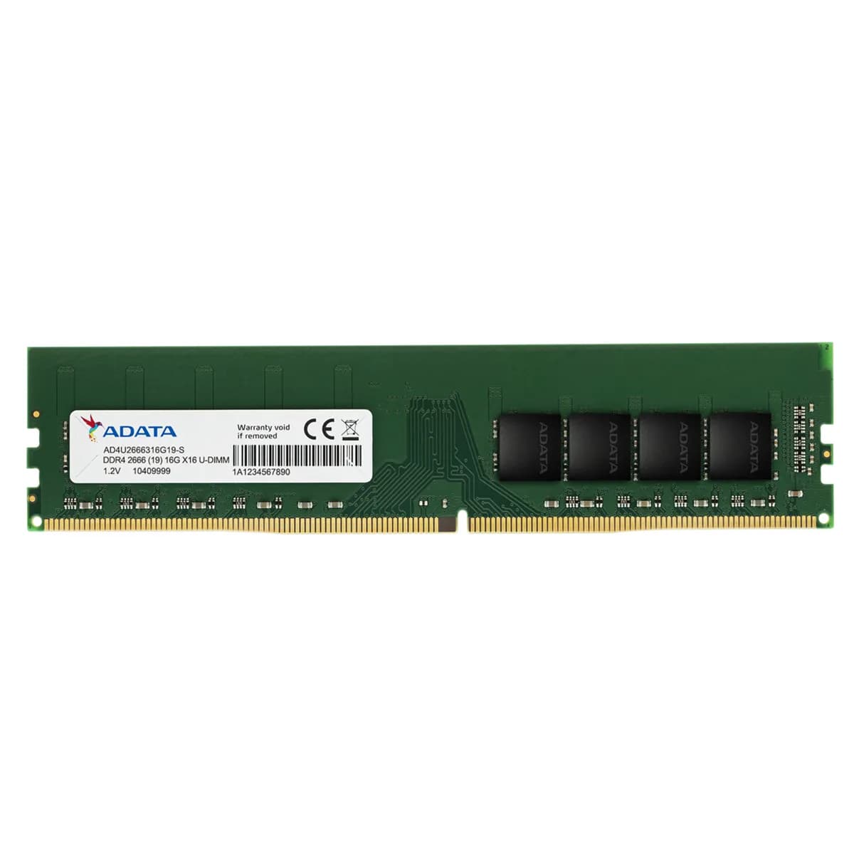 DIMM ADATA SINGLE TRAY 8GB DDR4 2666MHZ