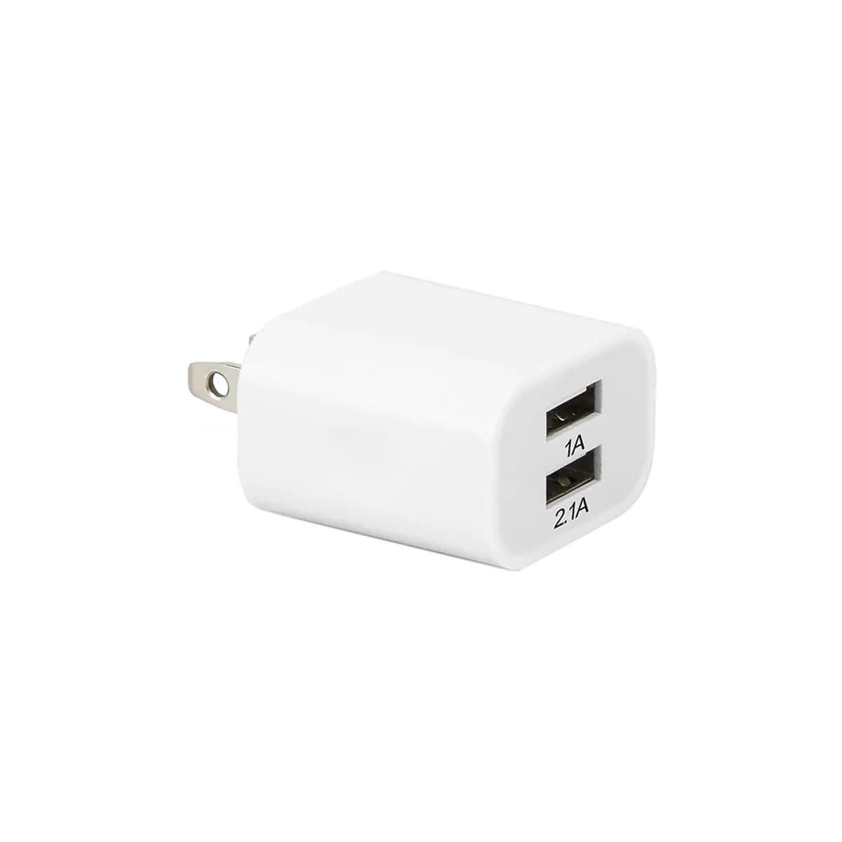 ADAPTADOR ARGOM DUAL USB WALL CHARGER