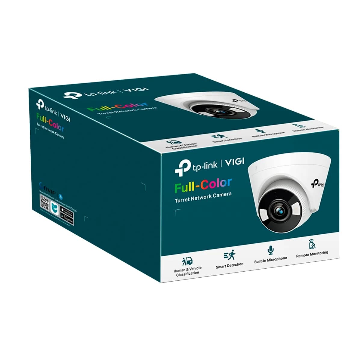 CAMARA TP-LINK VIGI C440 2.8MM TORRETA INT. 4MP FULL COLOR DWDR 30MTS ETHERNET POE DC12V