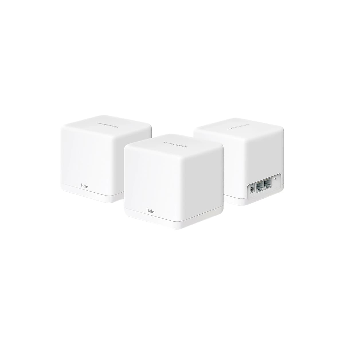 Halo Mercusys Wifi 5 Mesh AC1300 Dual Band hasta 1300Mpbs 5Ghz 2P Ethernet Gigabit 3Pack