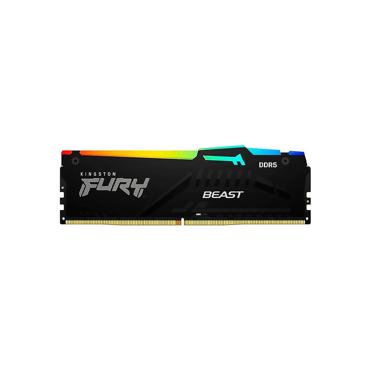DIMM KINGSTON FURY BEAST BLACK RGB EXPO 16GB CL32 DDR5-6400MTs