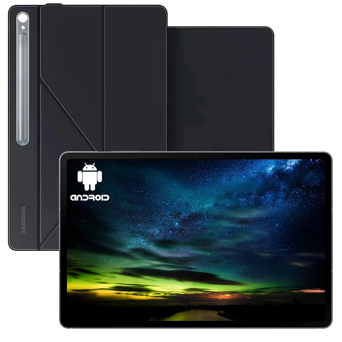 TABLET SAMSUNG GALAXY S10 FE Plus 8GB 128GB 13.1Inch 5G-LTE BT And-14 Incl-Case Gray