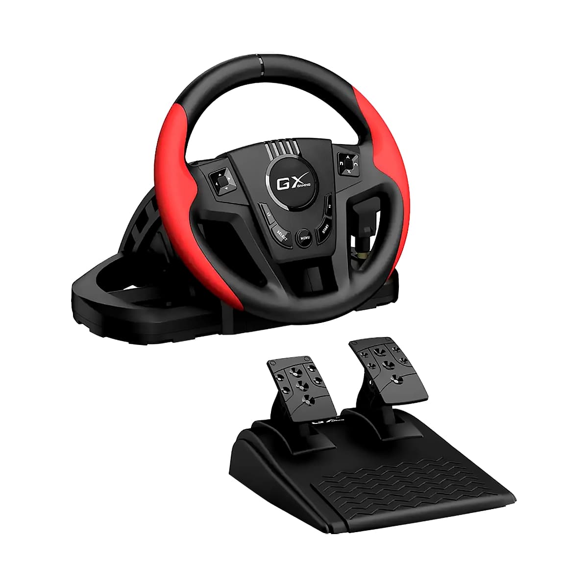 RACING WHEEL GENIUS SPEEDMASTER CON PEDAL PARA PS4 PS3 PC